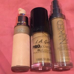 Foundation urban decay la girl and physicians